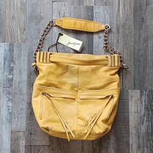 Junior Drake Mustard Lemon Jayde Purse Hand Bag